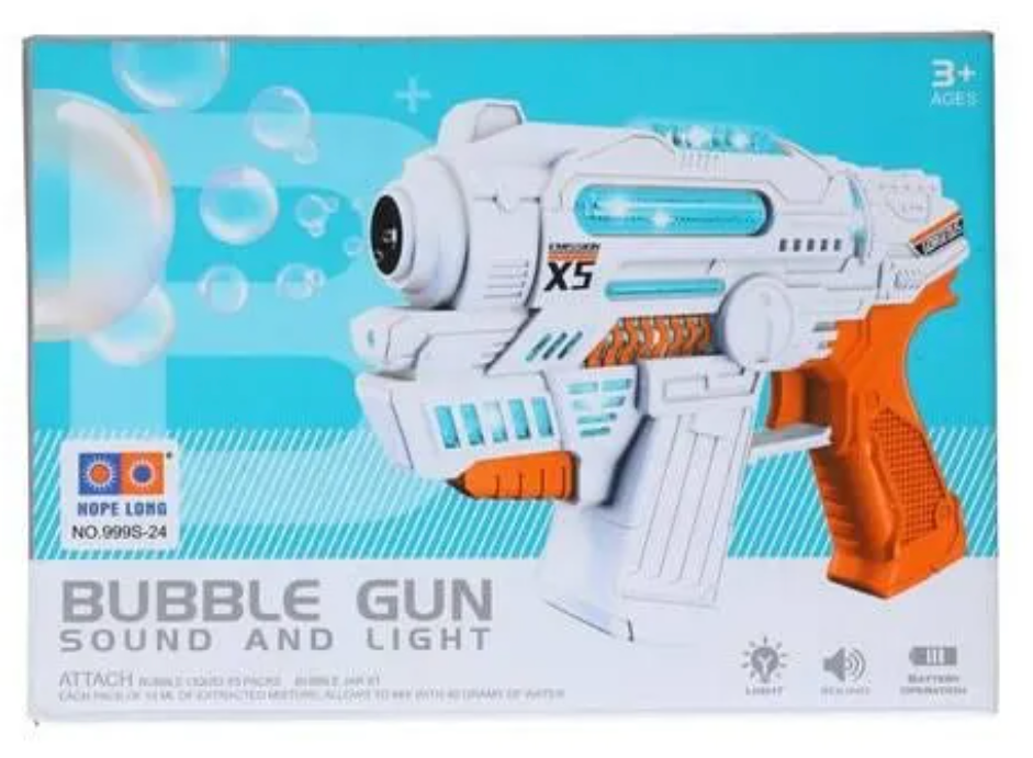 Bubble Gun with Sound and Music | Bbubble Gun for Kids